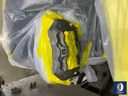 벤츠 S63 AMG 잘못된 휠 수리 도색 이력이 있는 에디션 휠 약품 박리 (페인트 제거) 후, 투톤 휠도색 재작업 + 캘리퍼 도색까지_! / 용인 처인구