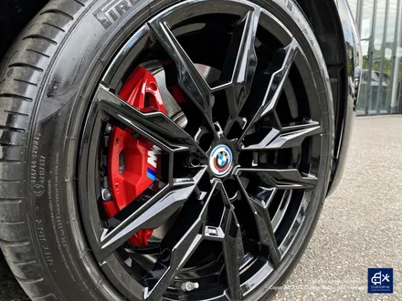 BMW i4 M50 블랙유광 휠도색 & 레드 캘리퍼 도색 / 용인 처인구