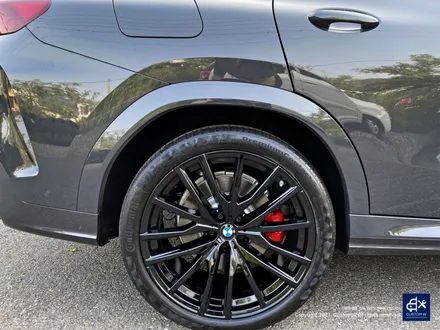 신차 BMW X6 40d 742M 블랙유광 휠도색 + 레드 캘리퍼 도색 / 용인 처인구