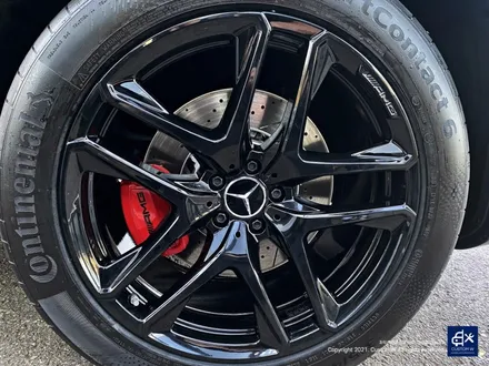 벤츠 신차 GLE53 AMG 블랙유광 휠도색 & 레드 캘리퍼 도색 / 용인 처인구