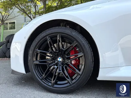 자주 입고 되는 BMW G87 M2 블랙 유광 휠도색 + 레드 캘리퍼 도색 / 용인 처인구
