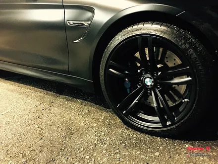 BMW M4 맷블랙(블랙무광) 휠도색으로 바디와 완벽한 조화를 맞추다. / 용인 처인구
