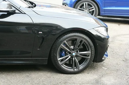 휠수리 후 고스트크롬 휠도색, 복원 보다는 새로운 컬러로 변화를 주다.(BMW 428I) / 용인 처인구