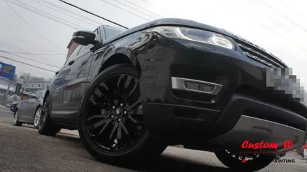 레인지로버 스포츠(Range rover sport) 블랙유광 휠도색으로 포스는 나의 것으로! / 용인 처인구