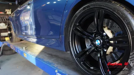 달리기 머신, 세단! BMW M5! 맷블랙 휠도색으로 감성마력 상승! / 용인 처인구