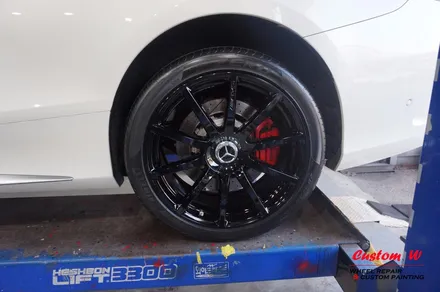 벤츠 S63 AMG 카브리올레 W217 블랙유광 휠도색 + 에어발란스, 이오나이져 레트로핏, 코딩. / 용인 처인구