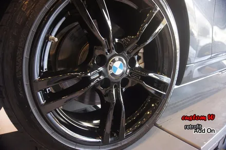 BMW F30 3시리즈 330i 400M 휠 블랙유광 휠도색. / 용인 처인구
