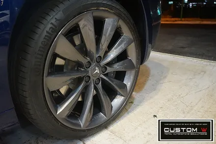 테슬라 모델 S 100D 휠수리(휠복원) / 용인 처인구