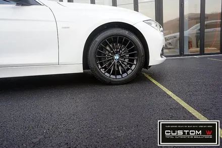 BMW F30 320d 블랙유광 휠도색. / 용인 처인구
