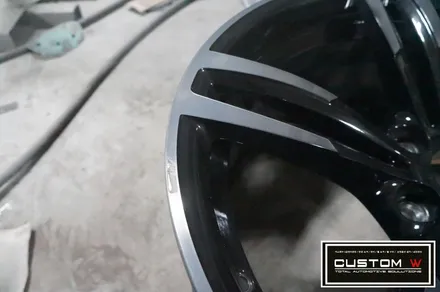 BMW M2 437M 휠 상처 수리후, 브론즈 휠도색.! 분당 용인 수입차 BMW 휠수리 휠복원 휠도색 커스텀W.! / 용인 처인구