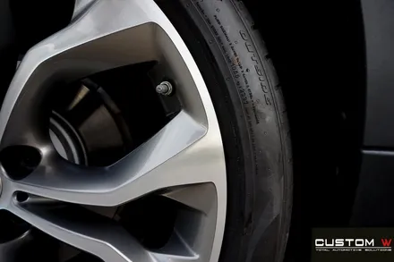 BMW X6 20인치 상처난 다이아몬드 컷팅 휠 수리 복원. 커스텀W / 용인 처인구