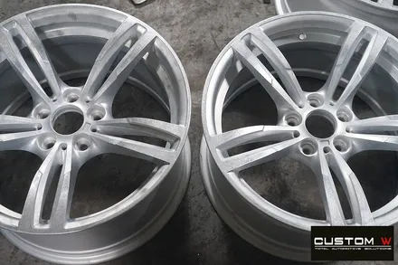 BMW M3,M4 437M 휠 상처 수리 후, 블랙 유광 휠도색. / 용인 처인구