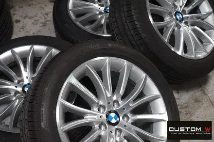 BMW F10 520D 럭셔리 다이아몬드 컷팅 휠수리 복원. / 용인 처인구