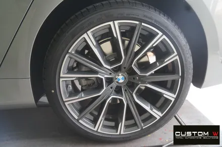 BMW 뉴 7시리즈 고스트 크롬 휠도색. / 용인 처인구