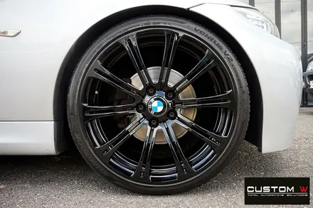 BMW E90 328I M3 블랙유광 휠도색 / 용인 처인구