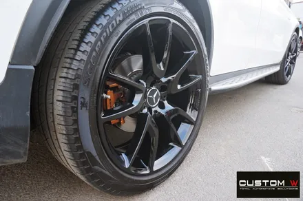 벤츠 GLC43 AMG 블랙유광 휠도색 / 용인 처인구