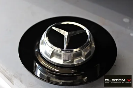 벤츠 GT AMG 쿠페 정확한 공정으로 블랙유광 휠 도색, 골드 캘리퍼 도색 / 용인 처인구