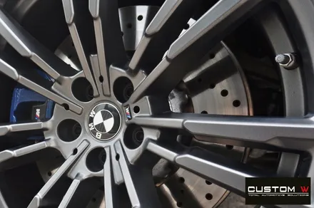 BMW F90 신형 M5 매트 그레이(사틴 그레이) 휠 도색 / 용인 처인구