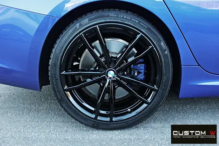 BMW G20 330i 블랙유광 휠도색 / 용인 처인구