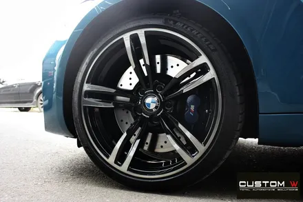 BMW M2 437M 휠 상처 수리 후 다이아몬드 컷팅 휠복원 / 용인 처인구