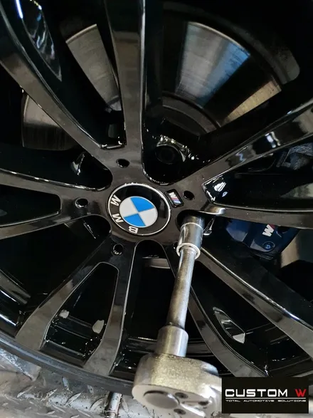 BMW X5 블랙유광 휠도색 / 용인 처인구