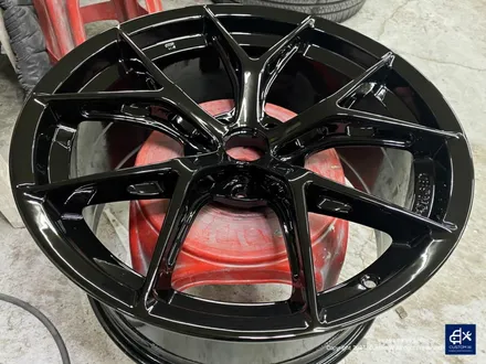 BMW 428i BBS FIR 휠수리 후 블랙유광 휠도색 / 용인 처인구