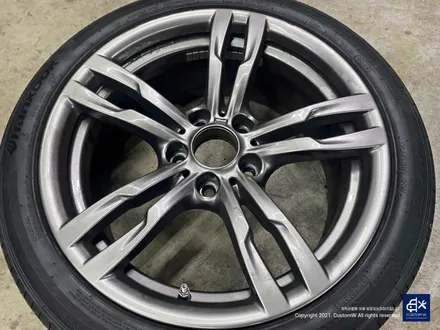 BMW F30 320d 441M 18인치 휠 상처 수리 후 블랙유광 휠도색 / 용인 처인구