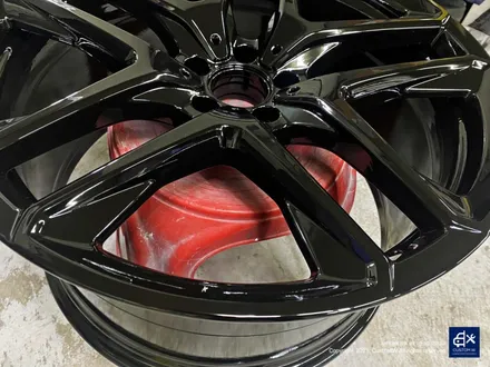 벤츠 GLE53 AMG 기존 고객님 휠수리 후 블랙유광 휠도색 / 용인 처인구
