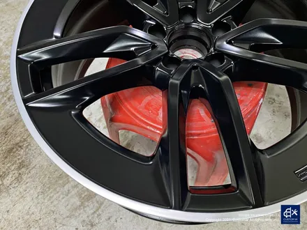 벤츠 E53 AMG 휠수리 후 매트 블랙 실버 투톤 휠도색 / 용인 처인구