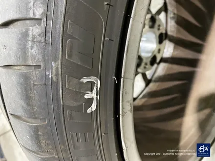 벤츠 GT43 AMG 휠수리 후 블랙실버 투톤 유광 휠도색 / 용인 처인구