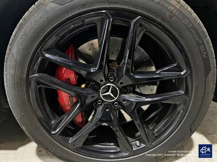 벤츠 GLE53 AMG 휠수리 후 블랙유광 휠도색 / 용인 처인구