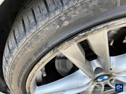 BMW 640d 휠수리 후 블랙유광 휠도색 + 레드 캘리퍼 도색 / 용인 처인구