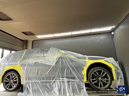 BMW G20 M340i 블랙유광 휠도색 + 실버 캘리퍼 도색 / 용인 처인구