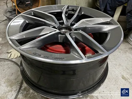 벤츠 E53 AMG 다이아몬드 컷팅 휠수리 휠복원 / 용인 처인구