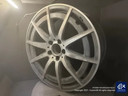 벤츠 GLB35 AMG 하이그로시 블랙 (유광 블랙) 휠 도색 작업으로 확 달라진 느낌 적인 느낌?! / 용인 처인구