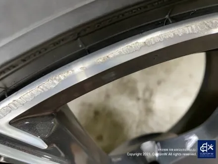 BMW G06 X6 30D 21인치 741M 휠 상처 수리 후, 다이아몬드 커팅 휠 복원 / 용인 처인구