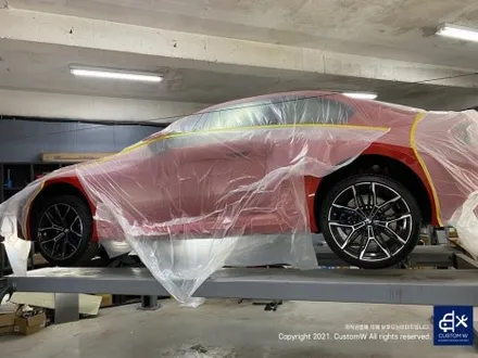 너무 멋진 토론토 레드 컬러 BMW G87 M2 스페셜 에디션   930M 휠 블랙 유광 도색 + 레드 캘리퍼 도색_! / 용인 처인구