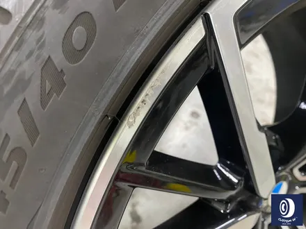 BMW G30 530i 845M 휠 상처 수리 후, 다이아몬드 커팅 복원 / 용인 처인구
