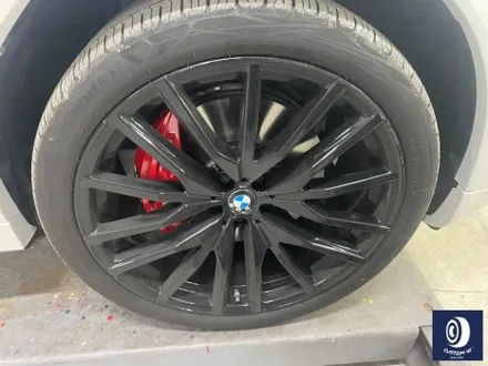 BMW G06 X6 40D 온라인 에디션 742M 22인치 휠 상처 수리 후 BMW 블랙 컬러 / 제트 블랙 ( 검정 유광) 휠 복원 도색 / 용인 처인구