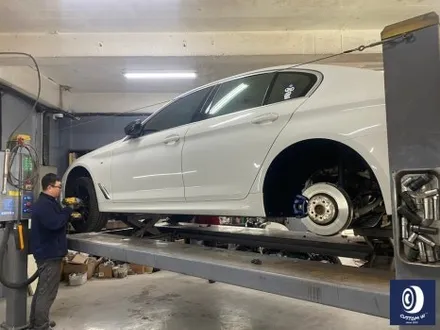 BMW 530i 664M 휠 상처 수리 후, 블랙유광 휠 복원 도색 / 재방문 / 용인 처인구