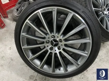 벤츠 S450 20인치 마차휠 상처 수리 후, 다이아몬드 커팅 휠 복원 / 용인 처인구