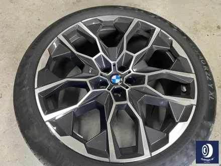 BMW X7 40i 913M 22인치 휠 상처 수리 후, 다이아몬드 커팅 휠 복원 / 용인 처인구