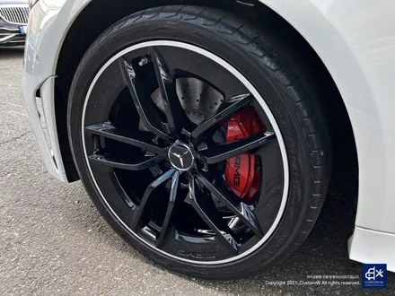 벤츠 CLS53 AMG 블랙실버 투톤 유광 휠도색 + 레드 캘리퍼 도색 / 용인 처인구