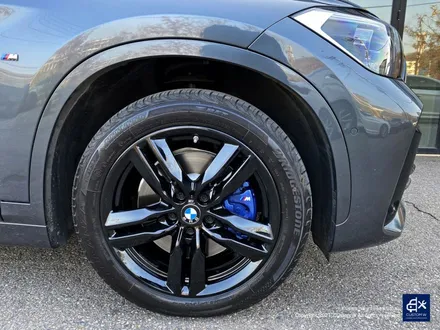 BMW X1 20i 블랙유광 휠도색 + 블루 캘리퍼 도색 / 용인 처인구