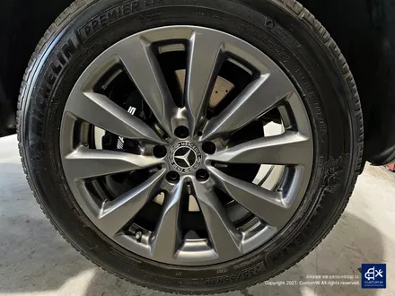 벤츠 GLC350e 리어 범퍼 수리 + 휠수리 후 무광 그레이 휠도색 + 블랙 캘리퍼 도색 / 용인 처인구