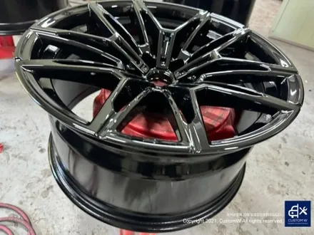 너무 멋진 토론토 레드 컬러 BMW G87 M2 스페셜 에디션   930M 휠 블랙 유광 도색 + 레드 캘리퍼 도색_! / 용인 처인구