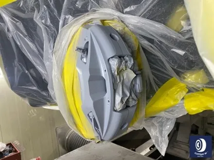 BMW 휠.. 왜 이렇게 만들까... 휠에 장착된 플라스틱 커버는 무슨 의미가 있나? 경량화? 디자인? 신형 740D 신0차 출고 작업 휠 커버 + 휠 블랙 도색 + 캘리퍼  도색 / 용인 처인구
