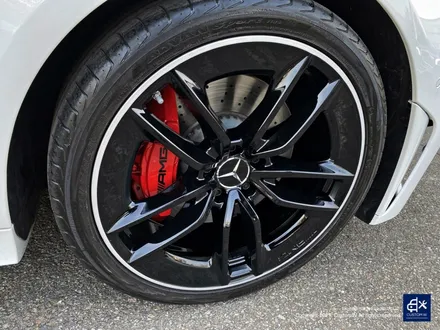 벤츠 CLS53 AMG 블랙실버 투톤 유광 휠도색 + 레드 캘리퍼 도색 / 용인 처인구