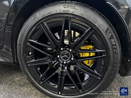 벤츠 GT43 AMG 블랙유광 휠도색 + 옐로우 캘리퍼 도색 / 용인 처인구