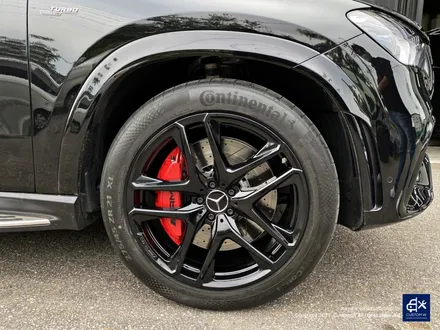 Mercedes-AMG GLE53 블랙유광 휠도색 + 레드 캘리퍼 도색 / 용인 처인구